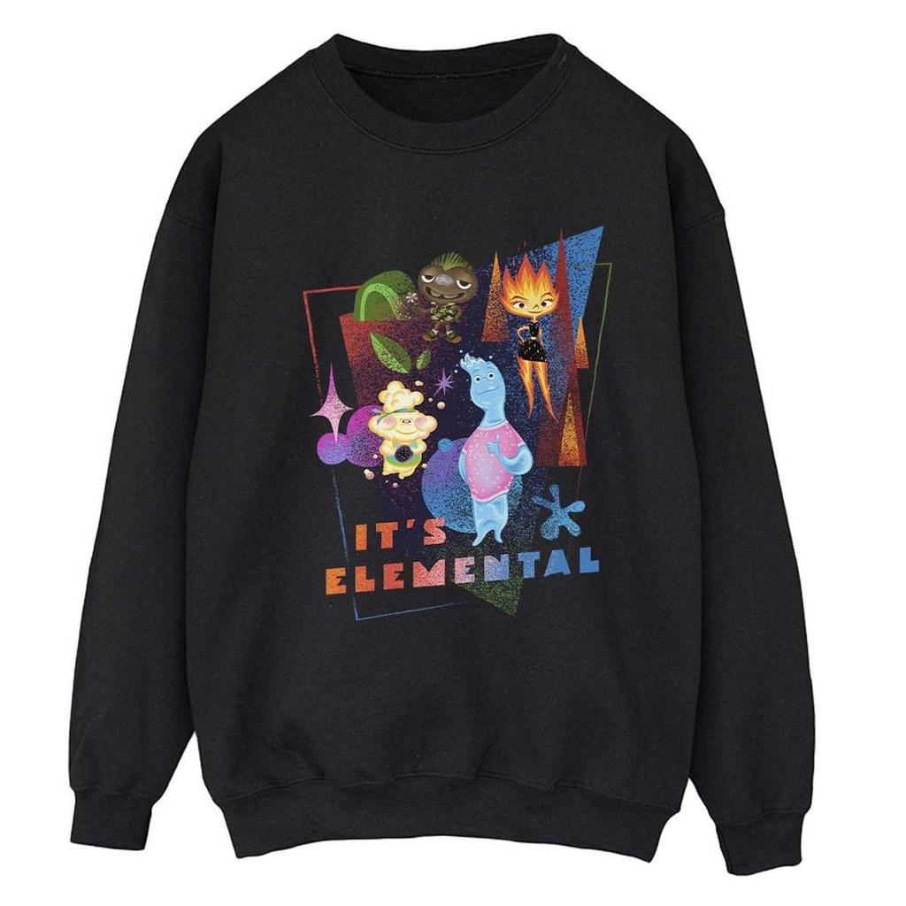 Elemental Dam/Damer Det´s Elemental Huvtröja