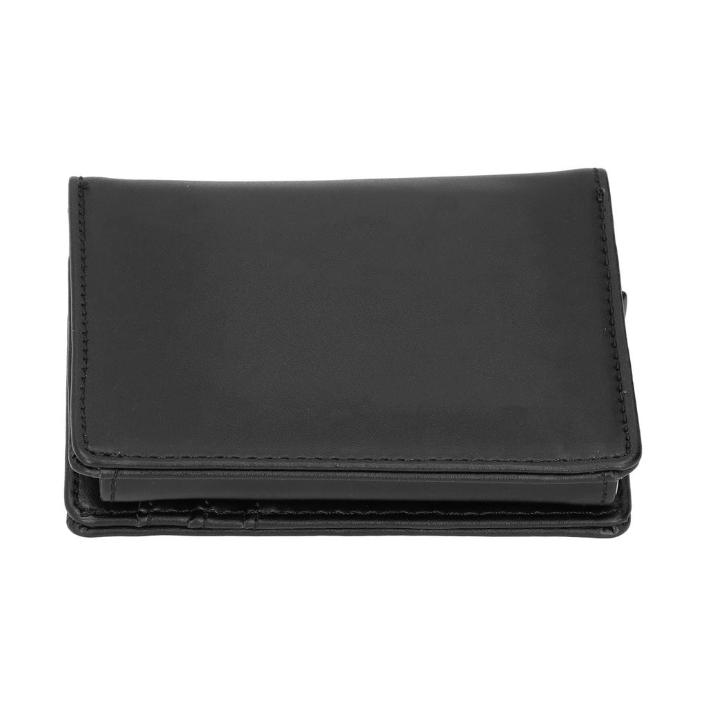 ID Credit Card Holder Large Capacity Business Card Case Wallet for Men and WomenBlack x 54#