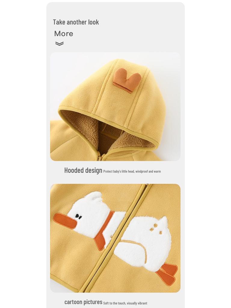 DUUDUU 2025 Winter Toddler Tops - Newborn & Infant Autumn/Winter Outerwear