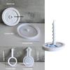 Flexible Sturdy Silicone Molds Fashion Accessory for Making Unique Clock Shaped Candle and Home Decorations