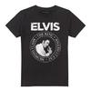 Elvis Presley Unisex Adult Rock King T-Shirt