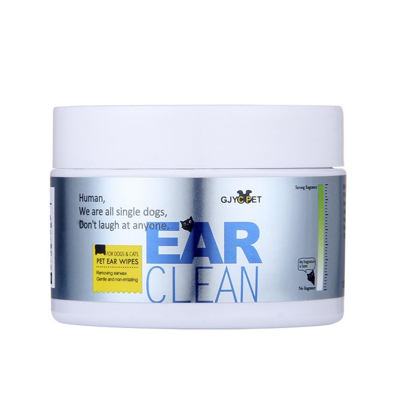 Husdjurs Öronrengöringslösning - Säker för Kattungar, Valpar, Bichon, Teddy - Tar Bort Lukt & Öronvax