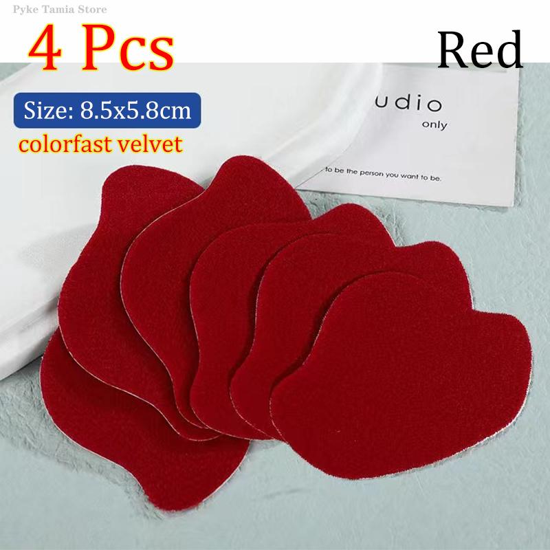 4st Sportskor Reparationsdekaler Hälskydd Anti-slitage Reparationshål Självhäftande lappar Innersulor Dyna Fotvårdsinsats