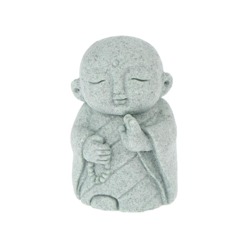 Miniature Statue Zen Style Little Monk Figurine Mini Monks Statue Ornament Aquarium Micro Scene Home Desktop Ornaments