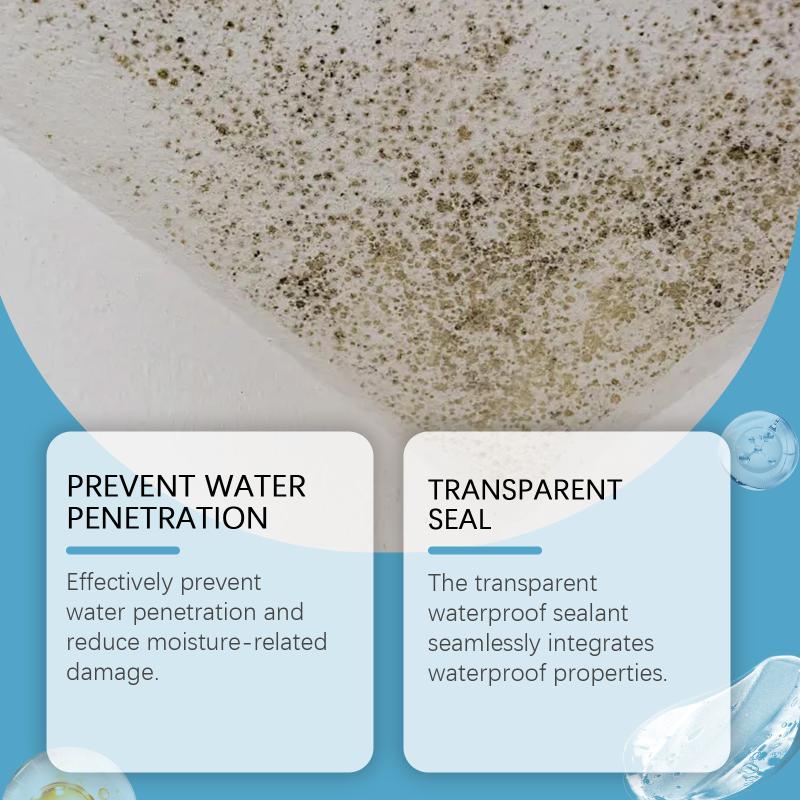 

Transparent Waterproof Coating Adhesive Invisible Leak-Free Glue Adhesive Super Sealant Toilet Repair Tool Material Set 100-450G