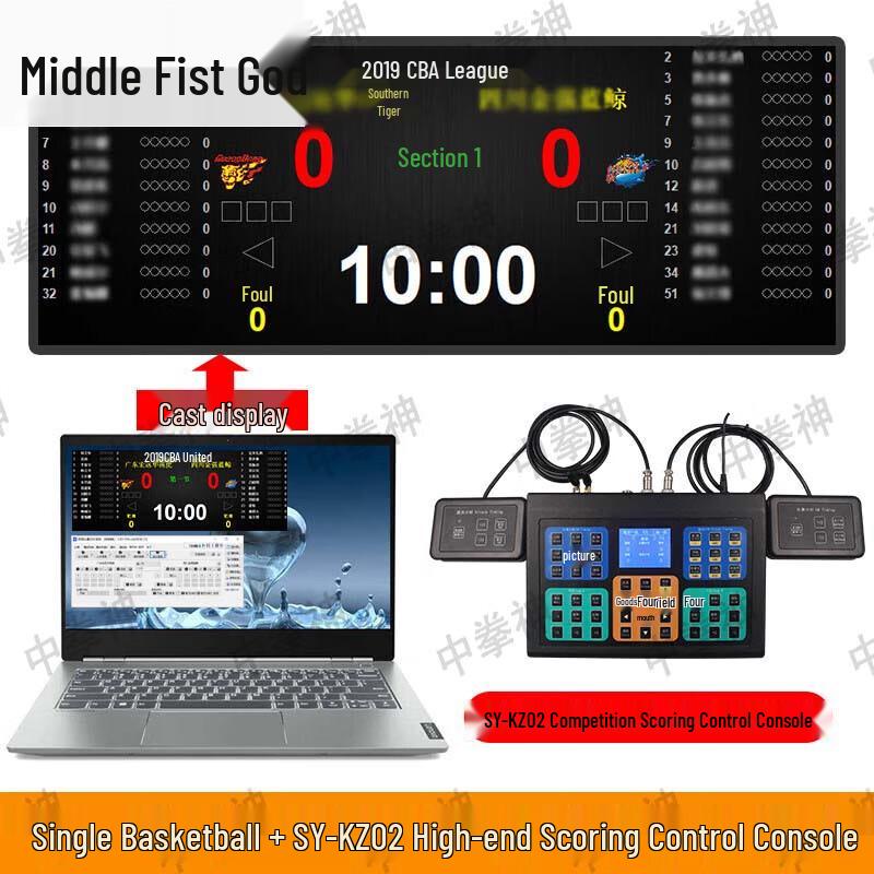 Basketball Game Timing & Scoring Systems