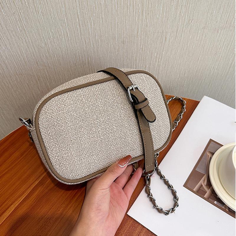 

Designer Tote Bags for Women Small Purse and Handbags Crossbody Bag Luxury Chain Bag Fashi Canvas Shell Shoulder Bags хаки