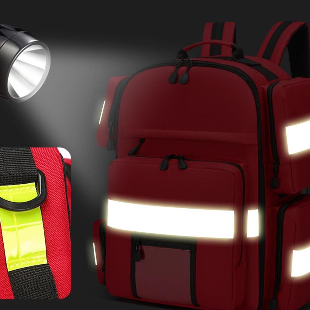 Medical Backpack Waterproof First Aid High-Visibility for Pet Owners