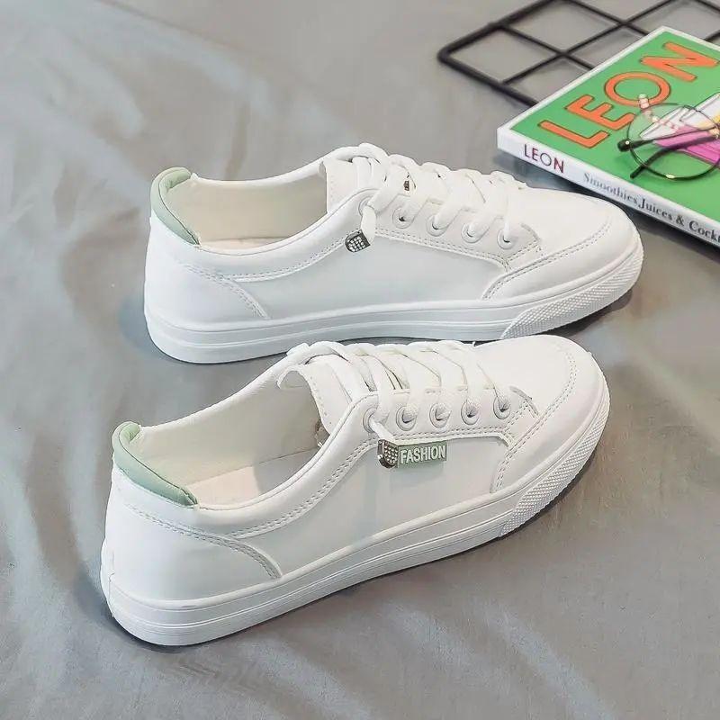 

Маленькая белая обувь женская, универсальная весенняя новинка, доска для спорта и отдыха, папа, прилив 35