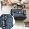Stylish Car Key Fob Case with Sunroof&Keychain,Leather Car Key Fob Cover for Protection,Universal Key Covers Car Accessories (Black)