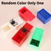 Halloween Prank Spider Toy Hidden In A Box Fake Spider Play Gag Joke Gift Scare