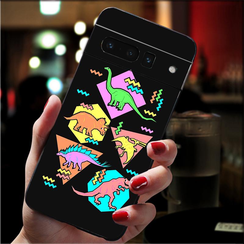 Phone Case For Google Pixel 10 9 Pro XL 9A 8 7 6 Pro Pixel 8A 7A 6A Pixel 8 7 6 5 Cute Dinosaur Baby
