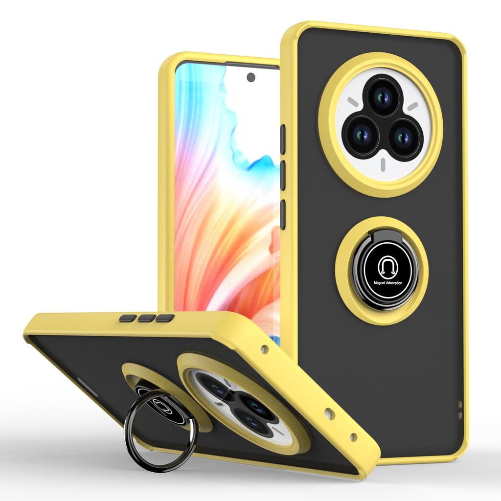Matný kryt Armor pro Realme 14 Pro 5G Realme 14 Pro+ Plus Kryt Prsten Magnetický Stojan Držák Nárazuvzdorný Coque Fundas