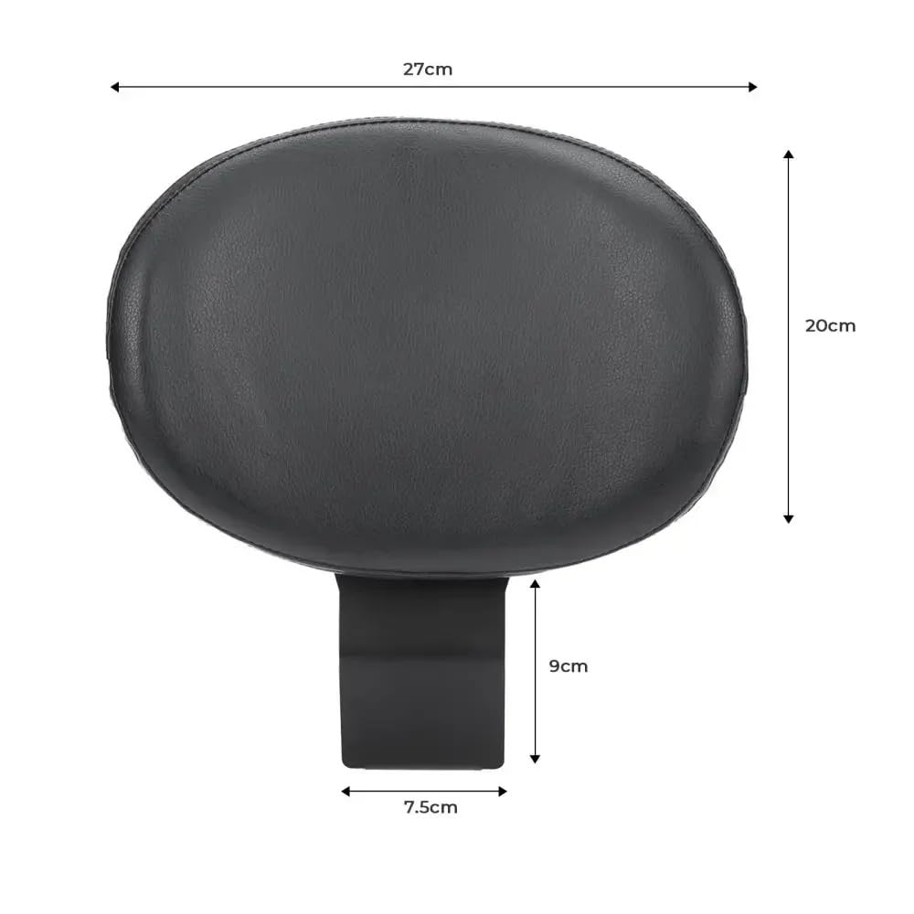 Potahy sedadel motocyklu pro Suzuki Borussia VL800 Intruder C800 M800 Opěrka řidiče Motocyklový polštář PU Opěrka zad sedadla řidiče a spolujezdce Opěrka zad sedadla