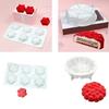 Bloomings Flower Silicone Molds Fondants Chocolate Molds DIY Mousse Cake Molds