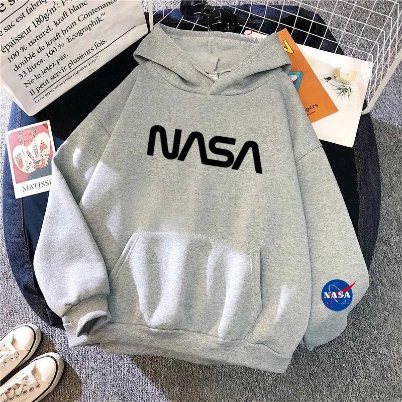 2025 Hot Sale New Fashion Trend Hoodie NASA Monogram Printed Astronaut Hoodie Casual Sweatshirt High Quality Hot Sale
