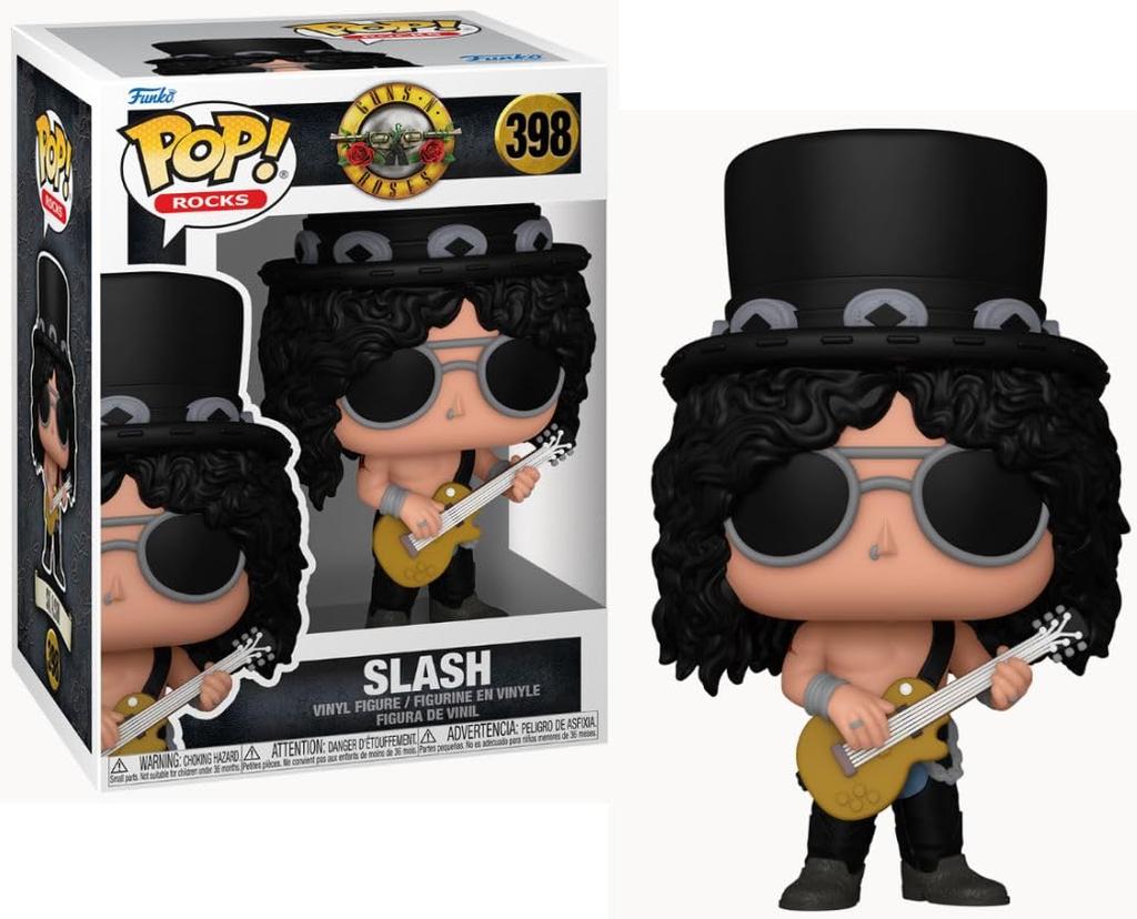 Guns Roses Slash Figure Funko SLASH SHIRTLESS GnR Funko N' Pop! (1990)