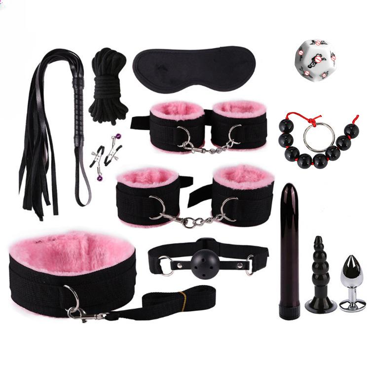 BDSM Sexual Couples Kit Adult Sexy Toys Sexyshop Erotic Accessories Handcuffs for Session Anal Plug Sex Game Sex Toys for Women
