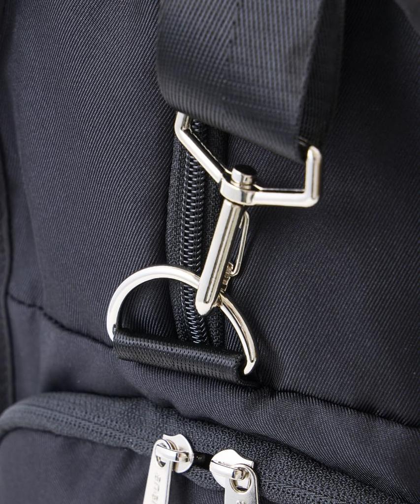 Anello 2-Way Boston Bag, Carry, ATM0952, Black