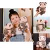 Cute Panda Plush Toy Soft And Cuddly Stuffed Animal For All Ages 22cm/0.16kg