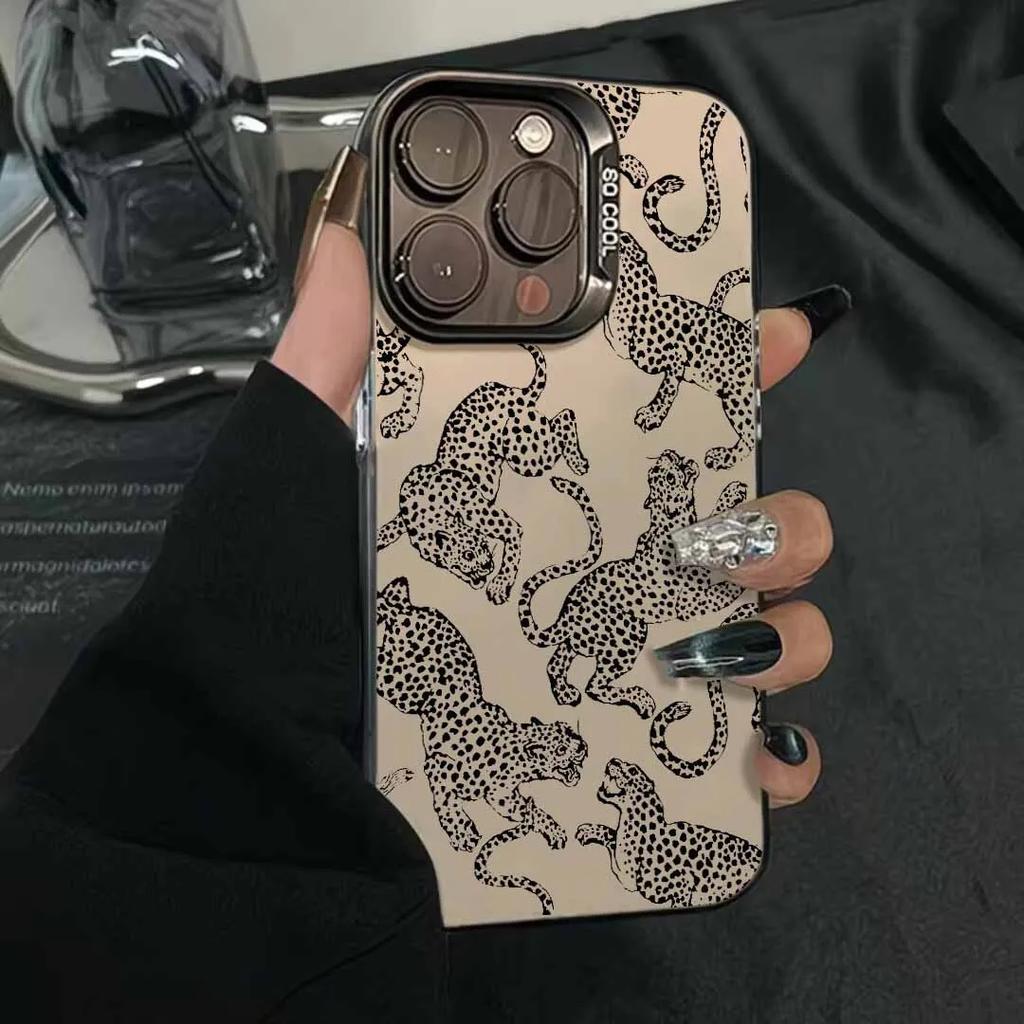 Cool Black And Pink Leopard Print Case For Honor X7D X9D X6C X9B X9A X6B X8A X7A X7B 400 Lite 200 Pro Magic 7 Lite 6 Pro Cover