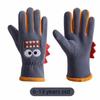 Windproof Student Wrist Gloves Polar Fleece Children Cycling Gloves Kids Mittens  Autumn Winter