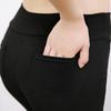 Women's High Waist Skinny Pants High Elastic Solid Color Pencil Pants Stretchy Slim Fit Leggings With Pockets