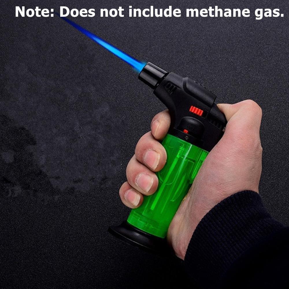 Windproof Torch Lighter for Candle Fireplace Camping BBQ Kitchen (No Fuel)