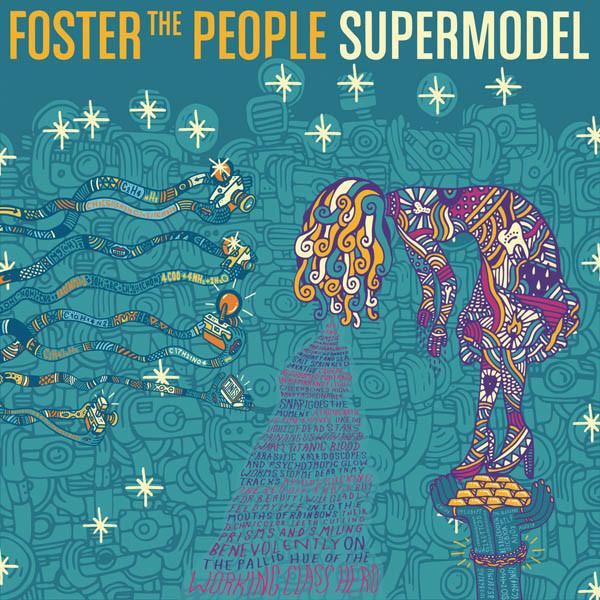 

CD FOSTER THE PEOPLE Supermodel 88883777582 Startime Intern 2014 Europe Rock Used