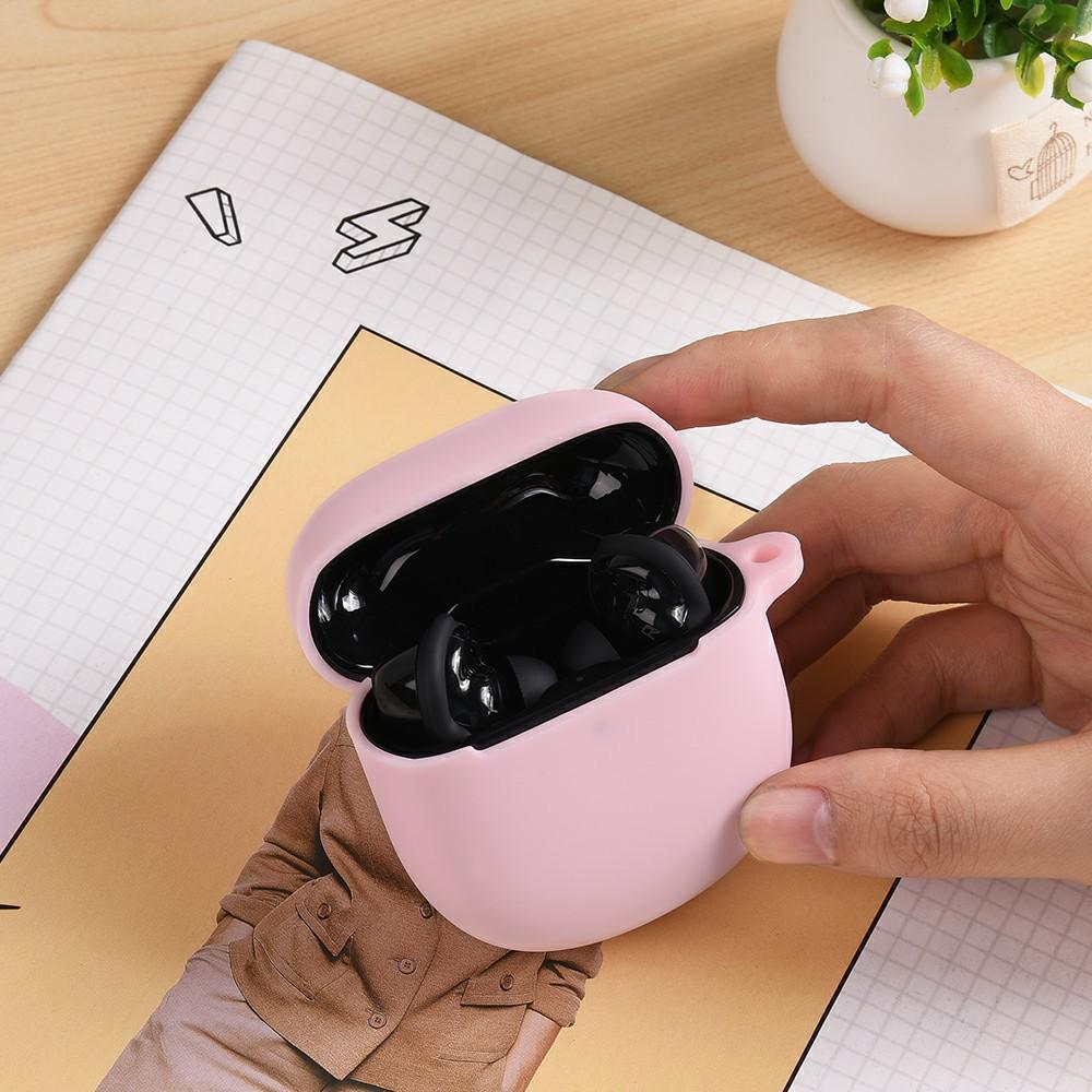 For Bose QuietComfort Earbuds II Silicone Case Wireless Earphone Anti-Scratch Protective Cover with Carabiner