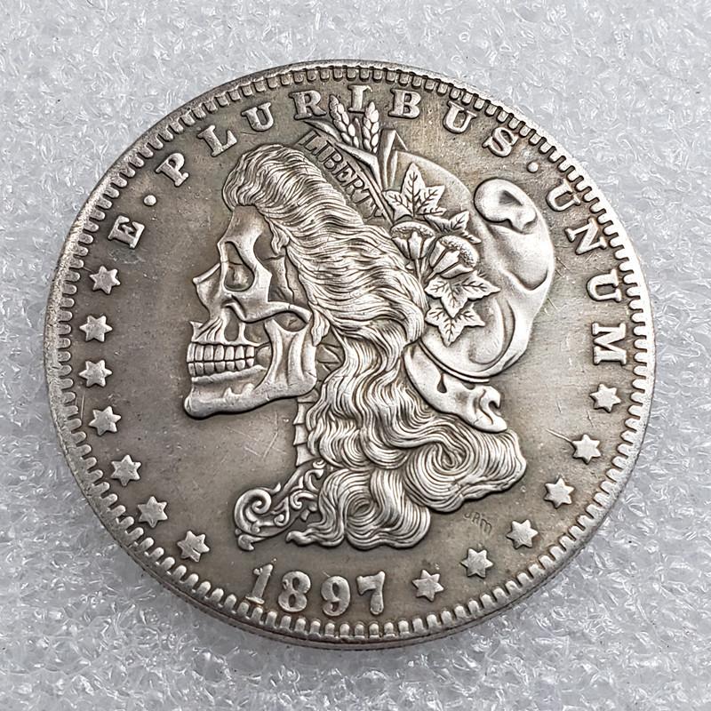 

1897 HOBO США Соединенные Штаты Америки Памятные коллекционные сувениры Серебряные монеты