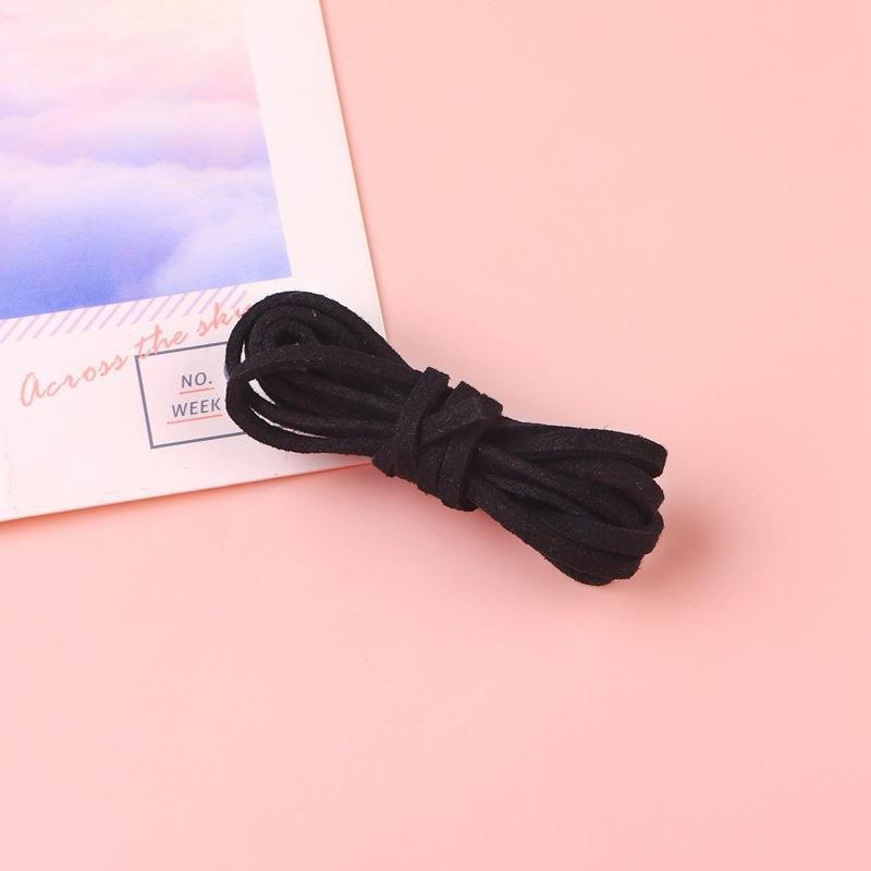 Korean suede rope for DIY jewelry making, 3mm braided wire for bracelets and necklaces. Add a touch of handmade to your accessories!