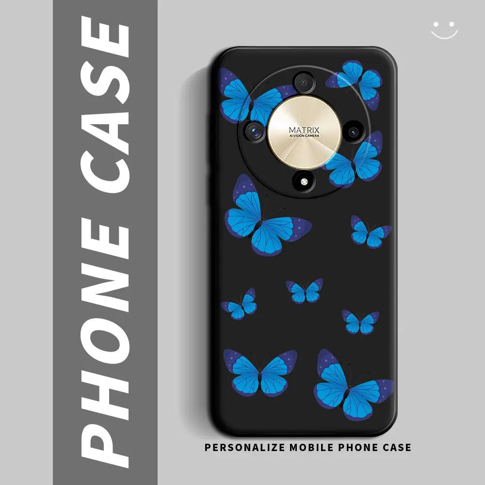

For Magic 4 Lite Case Magic 5 Pro Cartoon Panda Flower Couple Silicone Soft Phone Case For Magic 5 Lite 5G 6 Lite 5G Back Cover Magic 5 Pro