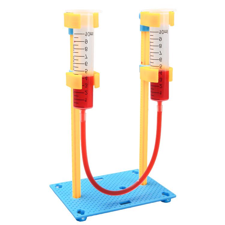 

Самодельный уровень Инструмент для начальной школы Научный эксперимент Материал Упаковка Соединитель DIY Технология Мелкое производство Детские развивающие игрушки жёлтый