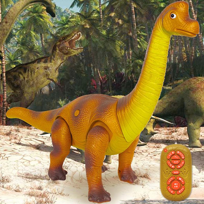 

Детская модель динозавра на радиоуправлении, электрическая игрушка-головоломка