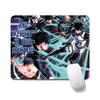 Anime BLUE LOCK Protiskluzová podložka pod myš 20x24CM - Herní podložka Modré vězení, Design druhé dimenze