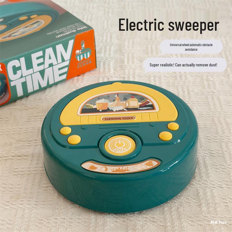 Детский игровой набор для уборки - Робот-пылесос и инструменты