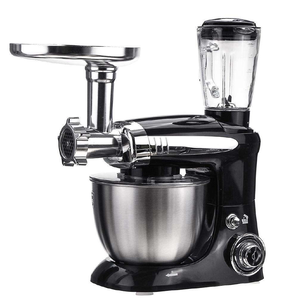 1000W 220V 6 Speed Stand Mixer Multifunctional Electric Food-Blender Mixer Meat Grinder Food Processor Kitchen Cooking
