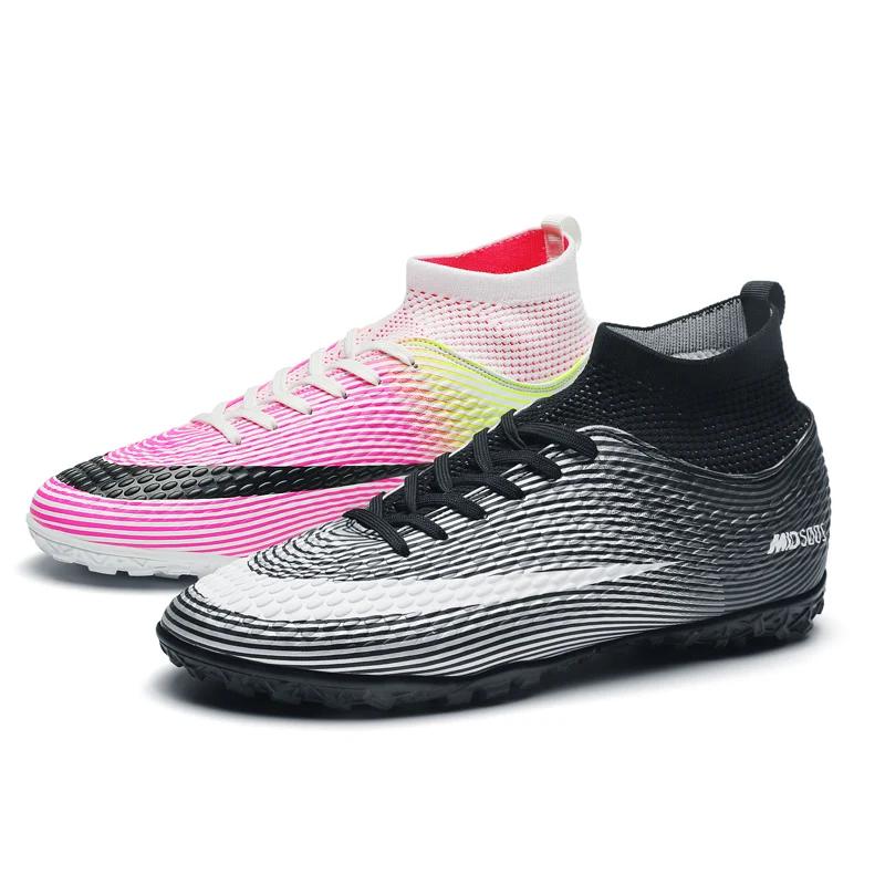 Womens Professional Original Society Football Boot Outdoor Turf Fast Soccer Tennis Sports Five-a-side Soccer Shoes for Men