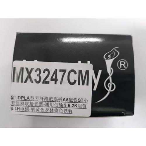 Musiclily Pro ST-DPLA Alnico 5 Single-Size Humbucker Pickup, 6.2K, for Strat Electric Guitars with Cream Body and Chrome Rails