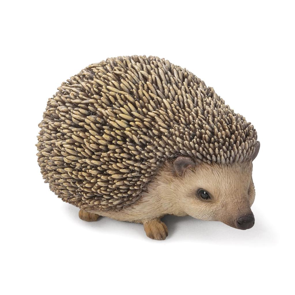 Ubia Downward-Facing Hedgehog 13.5 x 10.5 x 8.3 cm Doll Figurine Ornament Animal Garden Decor Hedgehog H12077-1