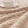 Herbst und Winter Neu Cremefarbener Wind Sofaabdeckungstuch Handtuch Chenille Rutschfest Wasserdicht Sofakissen Anti-Katzenkratzer Ein Sofahandtuch