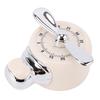 Timer da Cucina Magnetico Meccanico Senza Batterie 60 Minuti a Carica Manuale per Chef Cottura con Sveglia Beige