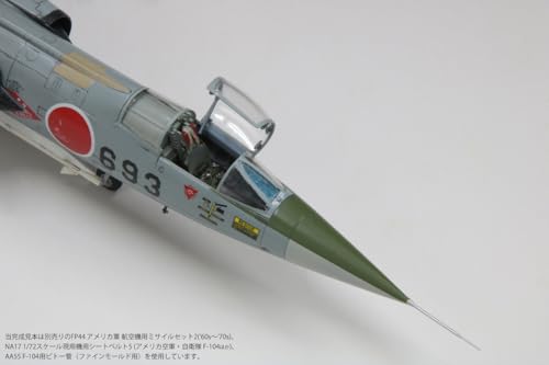 Fine Molds 1/72 Jet Aircraft Series Air Self-Defense Force F-104J Fighter "Eiko" Plastic Model FF07 (Airplane)