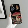 Poker Mushroom Case for Apple iPhone 17 Pro Max 13 15 Pro 7 8 Air 12 11 14 16 XR XS MAX Funda Phone Cover