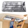 Attic St  Insulation Cover with   Reflective Aluminum Foil Bubble Cover Fit 25x54x11 Inch Opening All Season Use