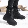 TUINANLE Womens Winter Warm Snow Boots Anti-Slip Faux Fur Lined Ankle Booties Shoes Comfortable Plush Lined Mid Calf Boot for Women