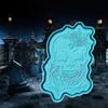 Skull Tray Epoxy Resin Mold Serving Plate Board Coaster Casting Silicone Mould DIY Crafts Jewelry Home Decorations Ornaments Making Tools