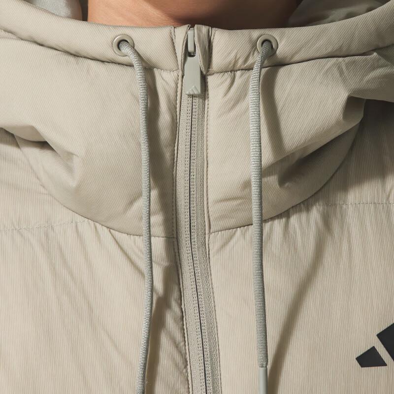 Adidas Men's ESS 3S KH3989 Hooded Short Down Jacket