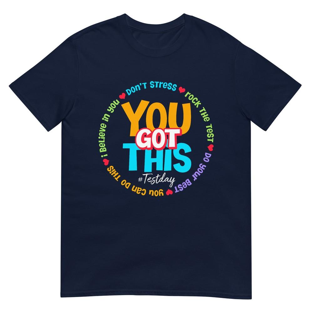 Test Day Rock The Test Teacher Testing Day You Got This TShirt S
